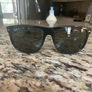 Authentic Black Wayfarer Ray Ban sunglasses